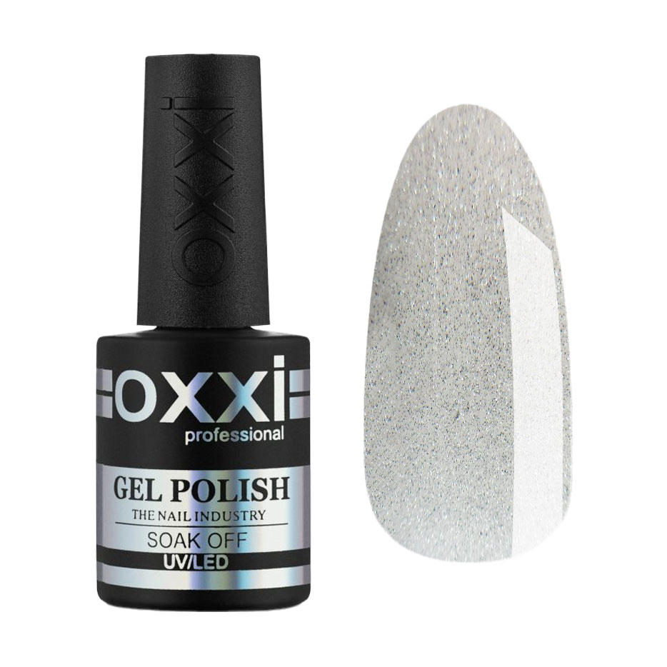 Магнітний гель-лак для нігтів Oxxi Professional Crystal Cat Gel Polish 04, 10 мл